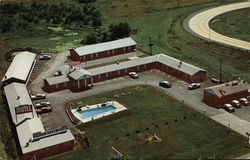 Warren Motor Lodge and Restaurant Postcard