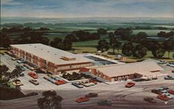 Frontier Motel Postcard