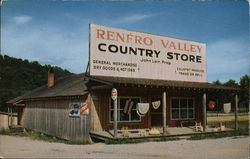 Old-time Country Store Postcard