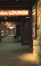 Board Sidewalks and Rustic Buildings Postcard