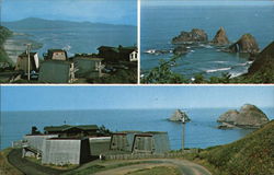 House on the Hill, Maxwell Point Oceanside, OR Postcard Postcard Postcard