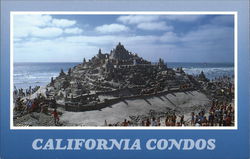 California Condos - Sand Castles Postcard Postcard Postcard
