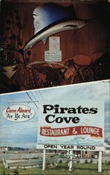 The Pirates Cove Restaurant and Lounge Rye, NH Postcard Postcard Postcard