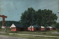 Hiley's Motel Postcard