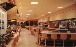 Coffee House at General Mitchell Field Terminal Postcard