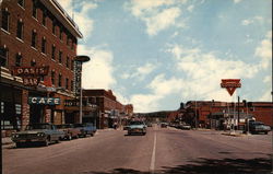 Street Scene Lusk, WY Postcard Postcard Postcard