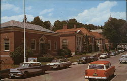 View of Public Buildings Peterborough, NH Postcard Postcard Postcard