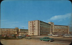 Mens Dormitory, University of Wyoming Laramie, WY Postcard Postcard Postcard
