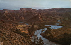 In the Wind River Badlands Dubois, WY Postcard Postcard Postcard