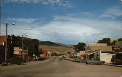 Street Scene Dubois, WY Postcard Postcard Postcard