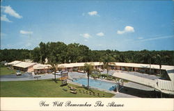 Alamo Motel Postcard