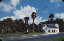 Florida Motor Court Postcard