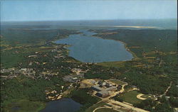 Air View of Orleans Postcard