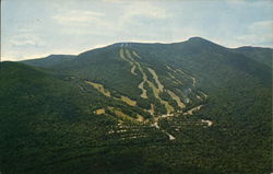 Waterville Valley Ski Area Postcard