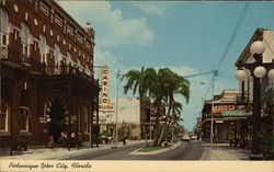 East Broadway Street Ybor City, FL Postcard Postcard Postcard