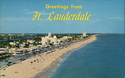 Greetings from Ft. Lauderdale Postcard