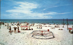 Long Beach Resort, "The World's Most Beautiful Bathing Beach" Postcard