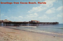 Greetings from Cocoa Beach, Florida Postcard Postcard Postcard