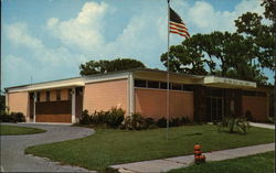 Public Library Postcard