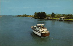 Going Fishing Out of Casey Key Nokomis, FL Postcard Postcard Postcard