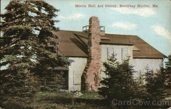 Morris Hall Art Colony Boothbay Harbor Maine
