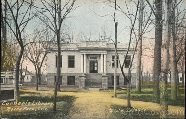Carnegie Library Building Rocky Ford Colorado