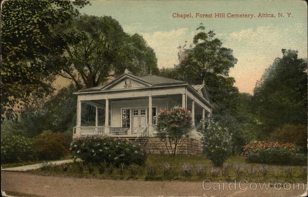 Chapel, Forest Hill Cemetery Attica New York