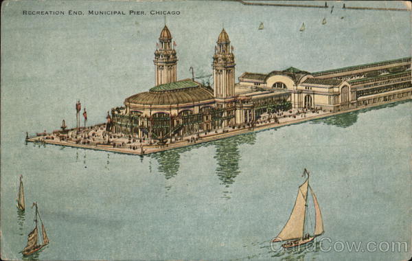 Recreation End. Municipal Pier Chicago Illinois