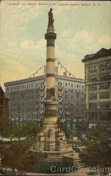 Soldiers and Sailors Mounment, Lafayette Square Buffalo New York