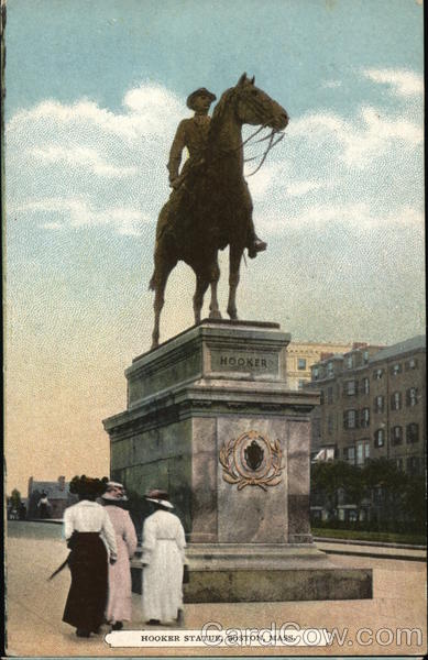 Hooker Statue Boston Massachusetts