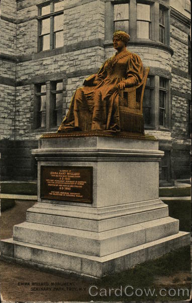Emma Willard Monument, Seminary Park Troy New York