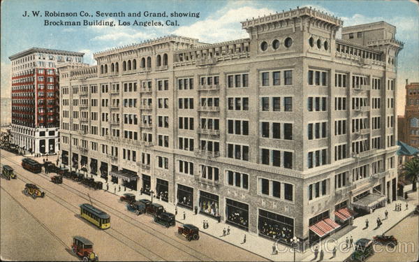 J.W. Robinson Co., Seventh and Grand Los Angeles California