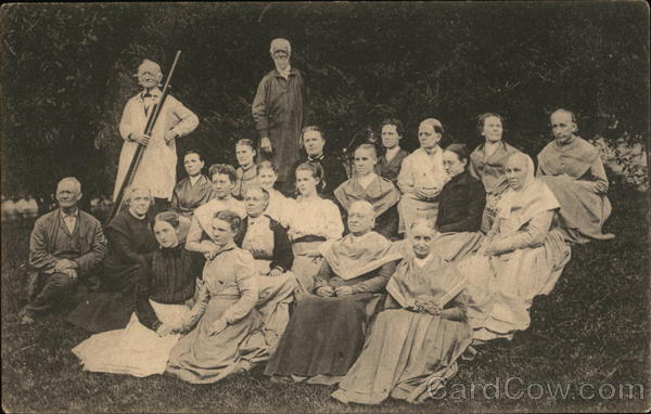 Group of Shakers, Mt. Lebanon New Lebanon New York