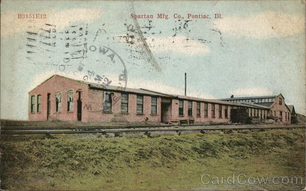 Spartan Mfg. Co. Pontiac Illinois