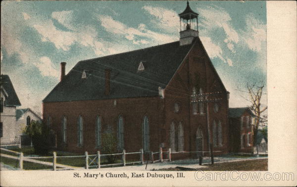 St. Mary's Church East Dubuque Illinois