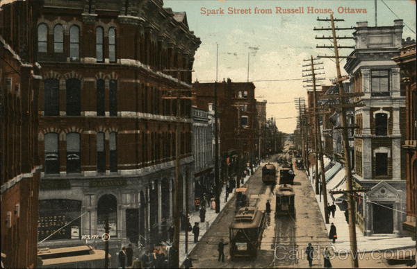 Spark Street From Russell House Ottawa ON Canada Ontario