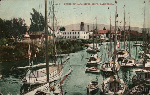 Scene on Napa River California