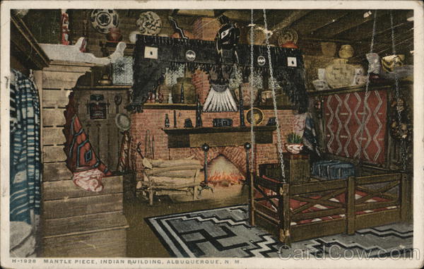 Mantle Piece, Indian Building Albuquerque New Mexico