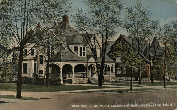 Residences on West College Street Rochester Minnesota