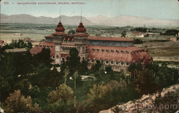 View of Broadwater Natatorium Helena Montana