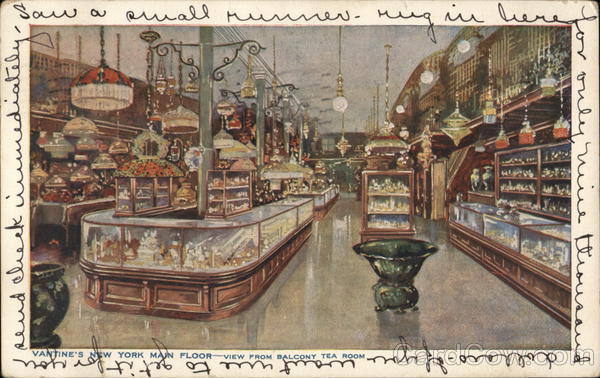 View From Balcony Tea Room - Valentine's New York