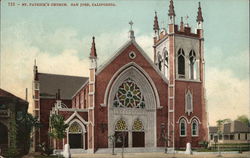 St. Patrick's Church San Jose, CA Postcard Postcard Postcard