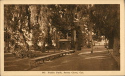 Public Park Postcard