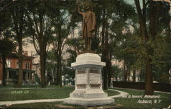 William M. Seward Monument Postcard