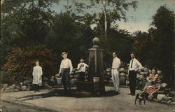 The Pump at Edgewood Park Postcard