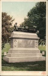 Monument to Andrew's Raiders Postcard