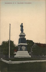 Soldiers' Monument Colebrook, NH Postcard Postcard Postcard