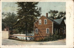 Ye Old Downs Mill Bristol, CT Postcard Postcard Postcard