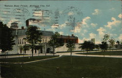 Indiana State Prison Postcard