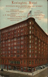 Lexington Hotel Chicago, IL Postcard Postcard Postcard